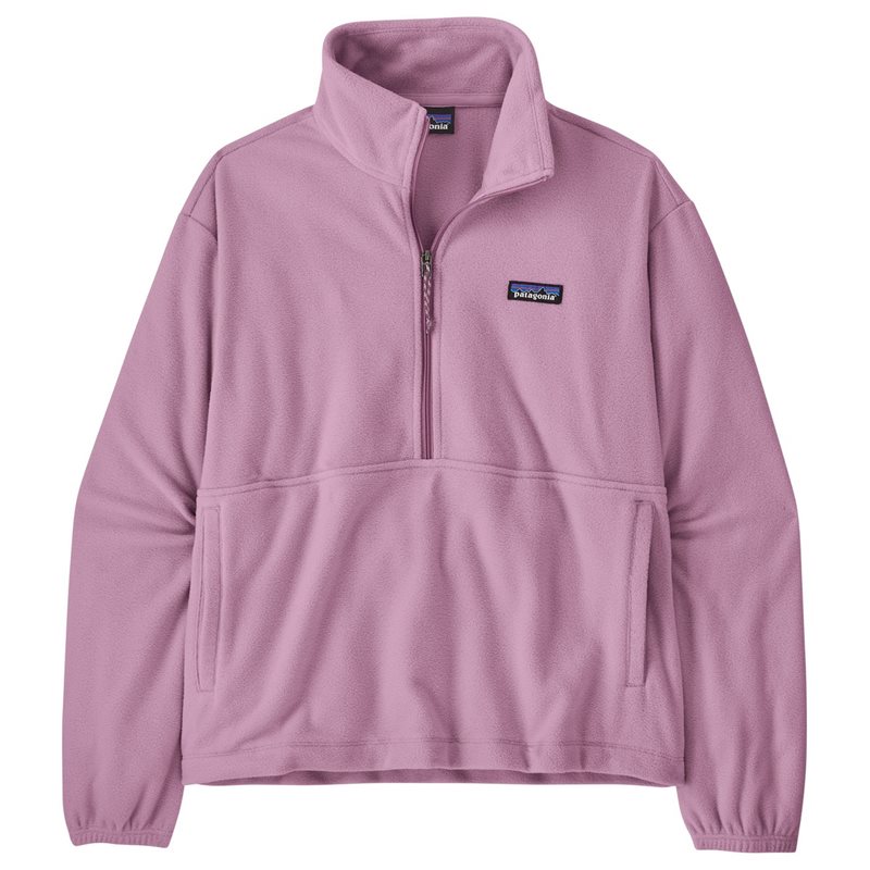 Patagonia W's Micro D 1/2 Zip Fleece P/O Light Violet - S