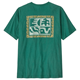 Patagonia M's Mother Rays T-Shirt Gem Green