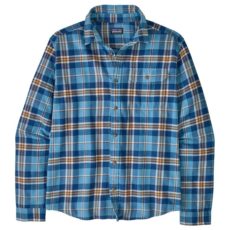 Patagonia M's L/S LW Fjord Flannel Shirt Prime: Shore