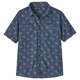 Patagonia M's Back Step Shirt Bouquet: Dolomite Blue