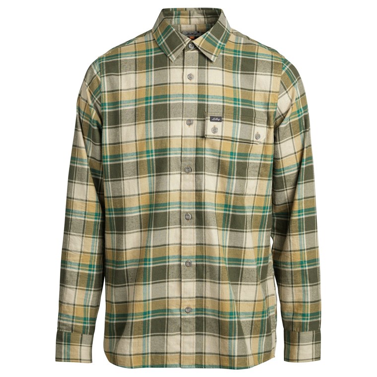 Lundhags Järpen Plaid Flannel Shirt Hay
