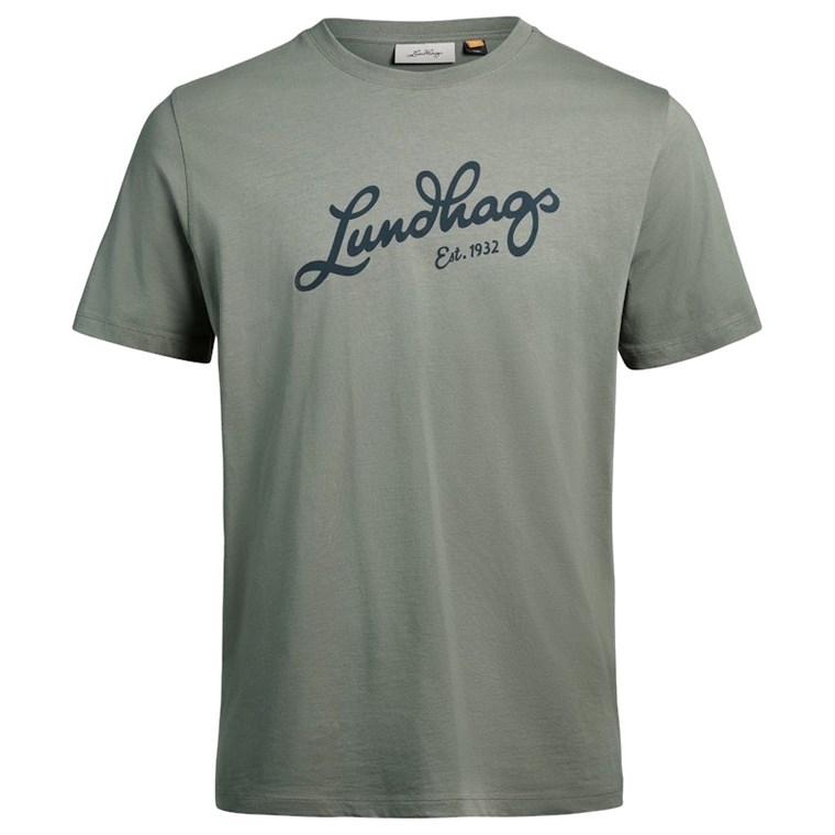 Lundhags Järpen Logo T-shirt M Aloe Green