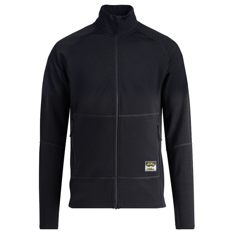 Lundhags Tived Merino Full Zip W Black