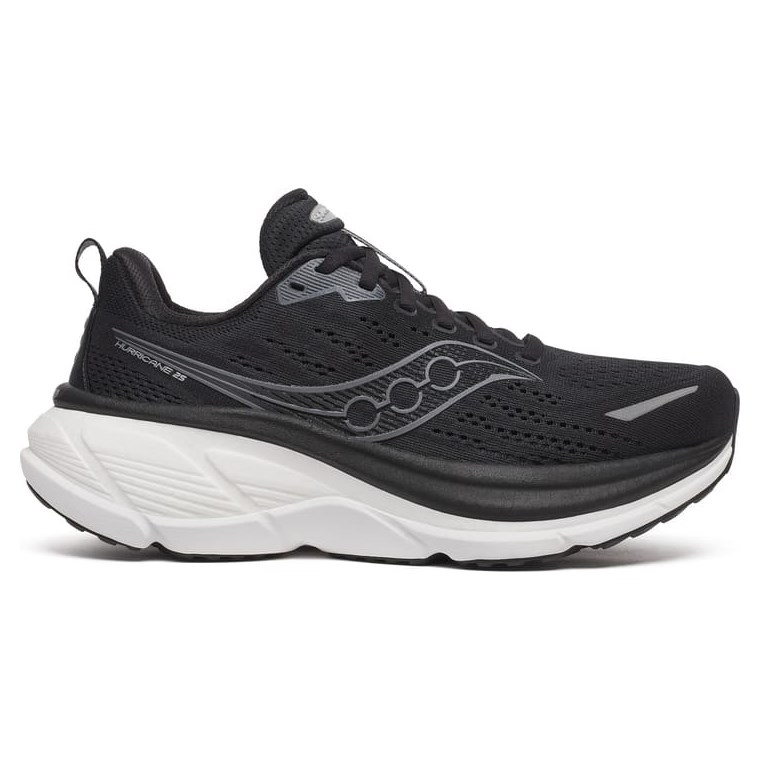 Saucony Hurricane 25 Dam Black/White