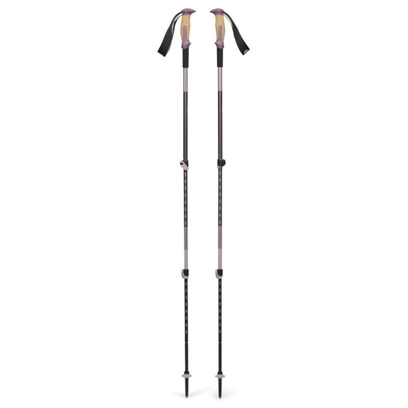 Black Diamond Trail Vista Shock Trek Poles Dark Mauve