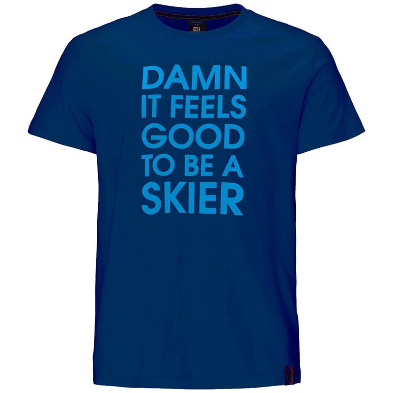 Elevenate Men's Skiers Tee Dark Navy Dark Navy L