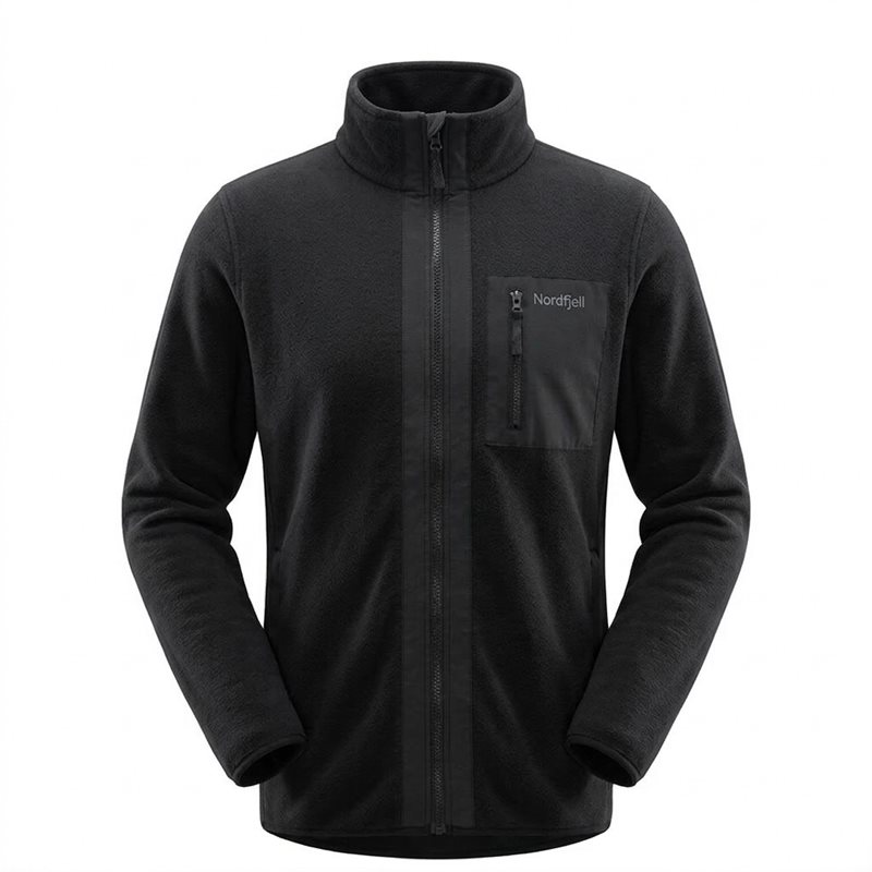 Nordfjell The FZ Fleece Jacket Men Black