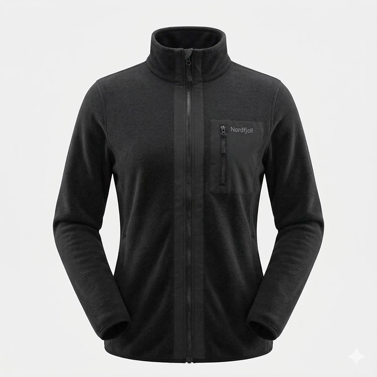 Nordfjell The FZ Fleece Jacket Women Black