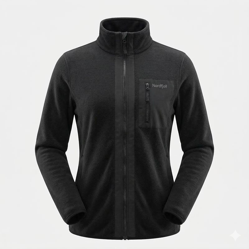Nordfjell The FZ Fleece Jacket Women Black