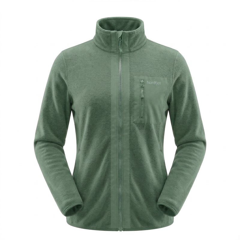 Nordfjell The FZ Fleece Jacket Women Green