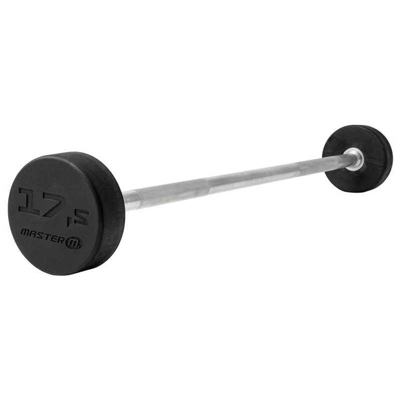 Master Fitness Fast skivstång, Fast skivstång, 17,5 kg