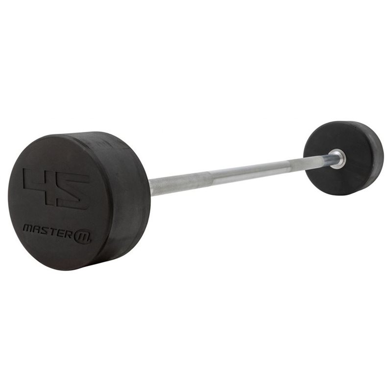 Master Fitness Fast skivstång, Fast skivstång, 45 kg