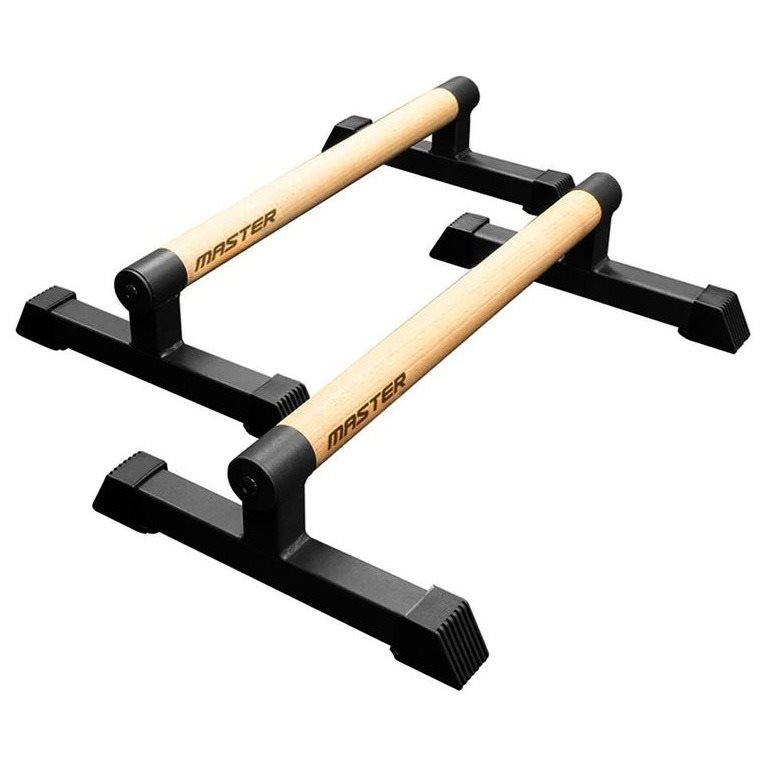 Master Fitness Parallette Wood, Parallettes & push up bars