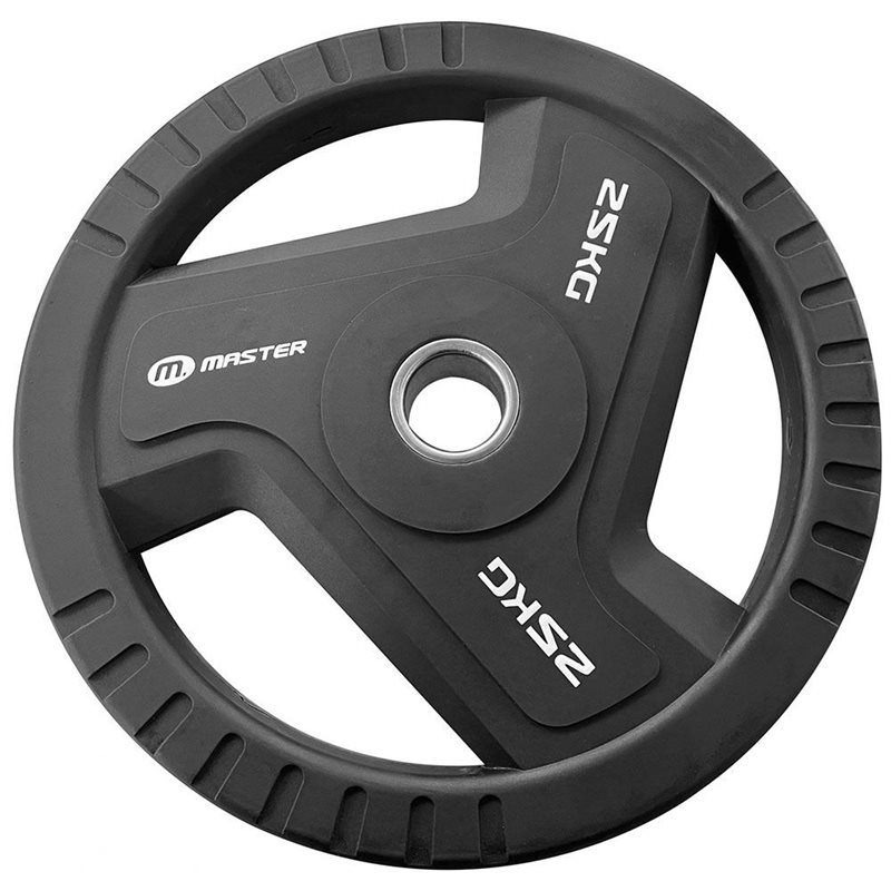 Master Fitness PU Plates Pro, Viktskivor PU - 25 kg