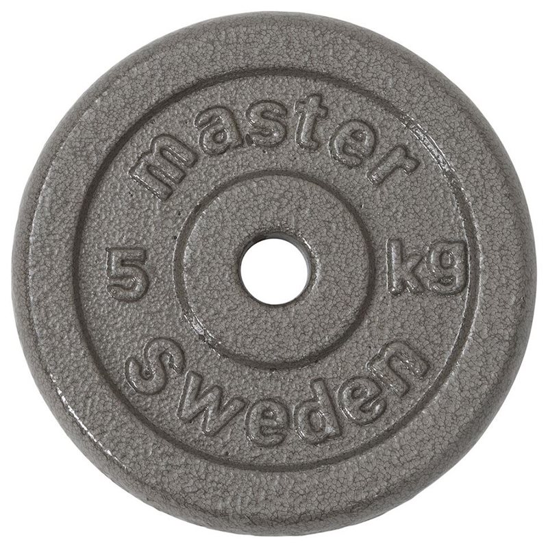 Master Fitness Skolvikt 25 mm, Viktskivor järn