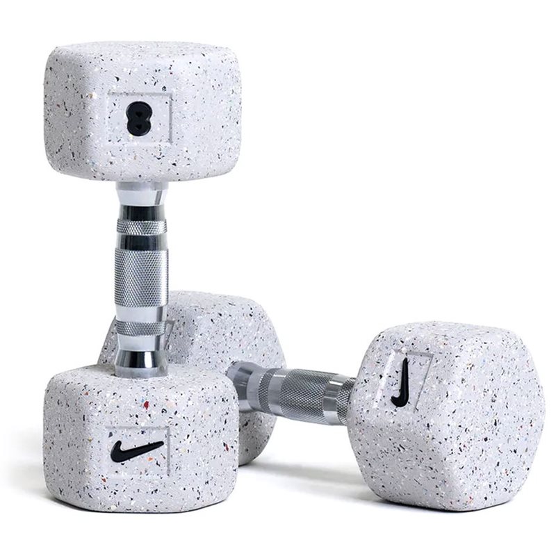 Nike Strength Grind Dumbbell Pair, Hantlar Gummi - 8 kg
