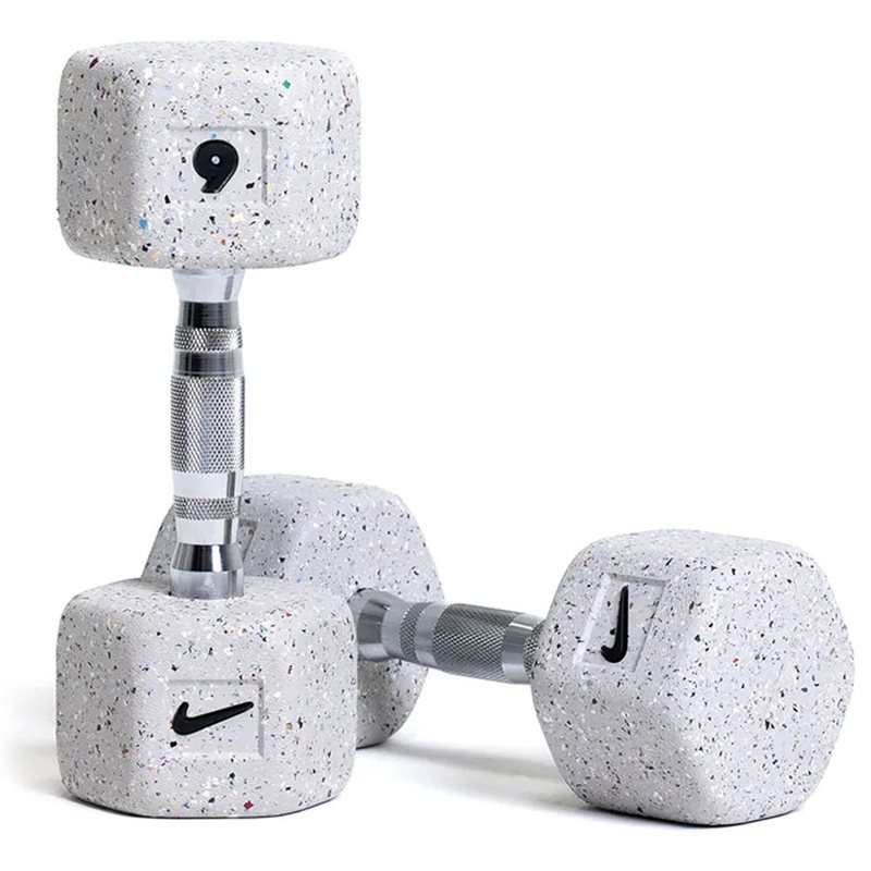 Nike Strength Grind Dumbbell Pair, Hantlar Gummi - 6 kg