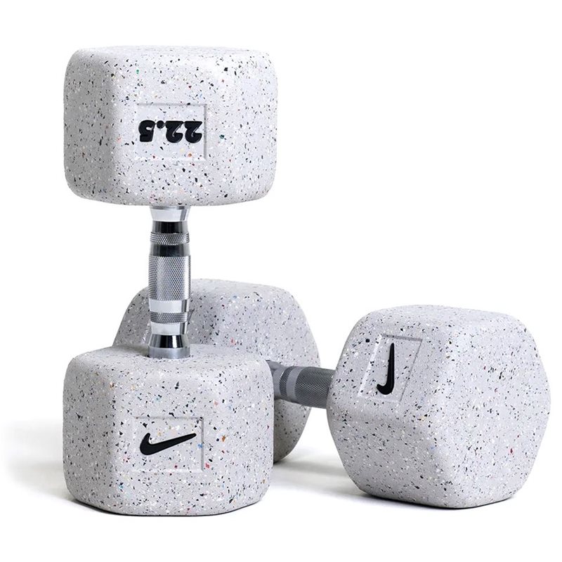 Nike Strength Grind Dumbbell Pair, Hantlar Gummi - 22,5 kg