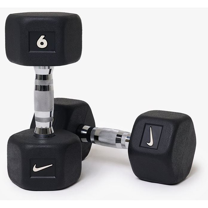 Nike Strength Dumbbell, Hantlar Hex - 6 kg