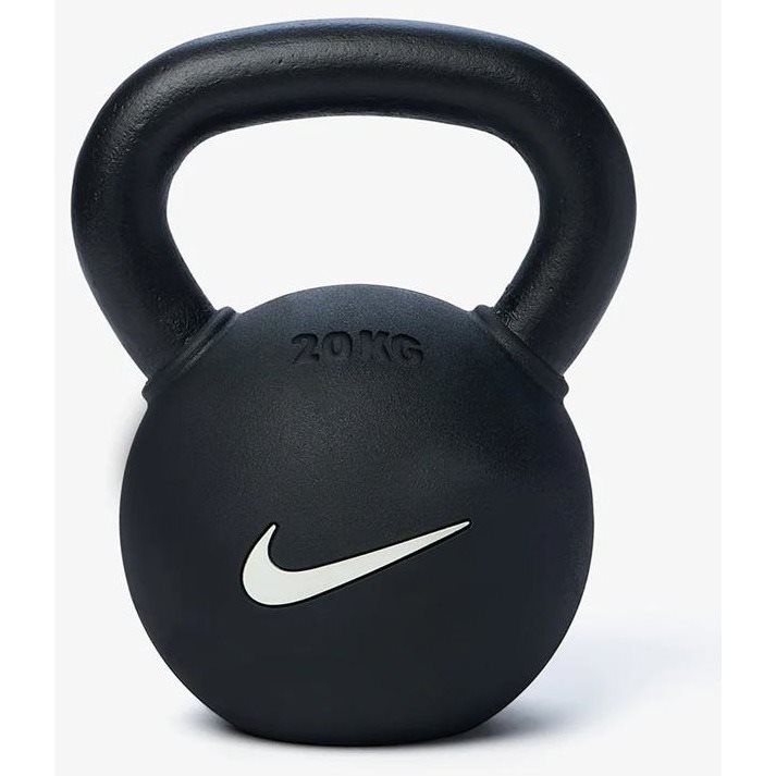 Nike Strength Rubber Coated Kettlebell, Kettlebells - 20 kg