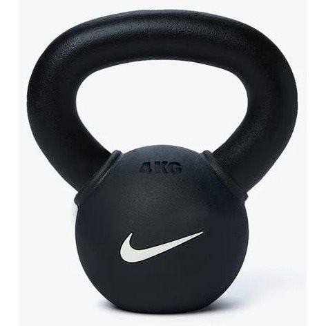 Nike Strength Rubber Coated Kettlebell, Kettlebells - 4 kg
