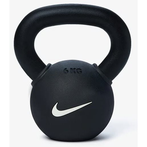 Nike Strength Rubber Coated Kettlebell, Kettlebells - 6 kg