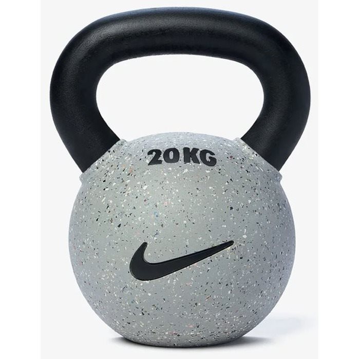 Nike Strength Rubber Coated Kettlebell, Kettlebells - 20 kg