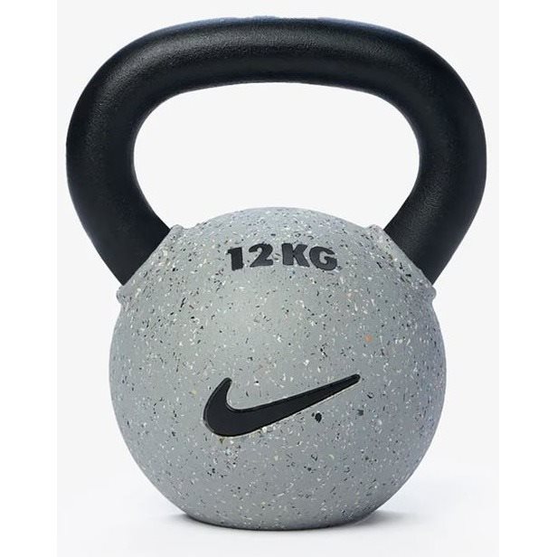 Nike Strength Rubber Coated Kettlebell, Kettlebells - 12 kg
