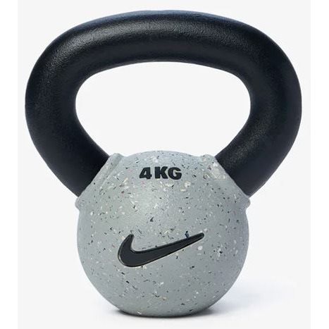 Nike Strength Rubber Coated Kettlebell, Kettlebells - 4 kg