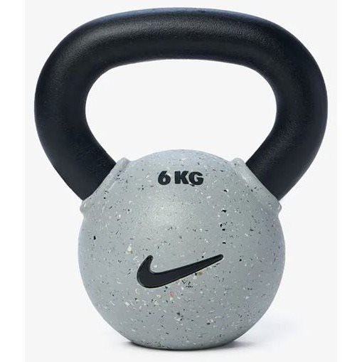 Nike Strength Rubber Coated Kettlebell, Kettlebells - 6 kg