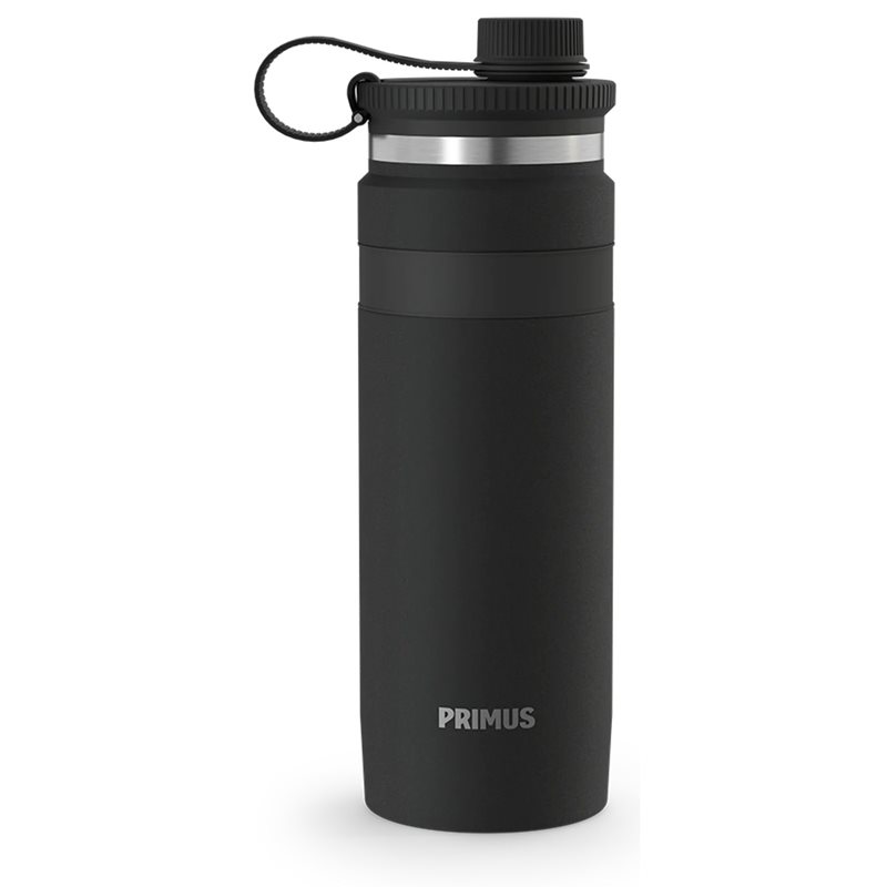 Primus Mika Wide Insulated Bottle Drink Cap 0.75 L Cliffside Ash
