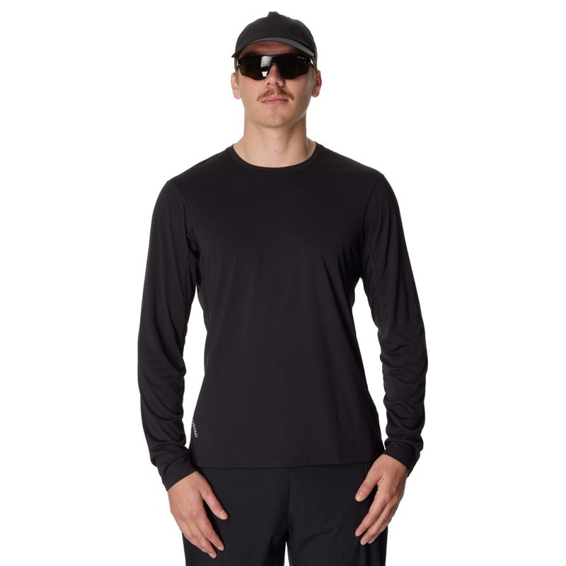 Houdini M's Pace Air LS Tee True Black True Black S