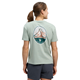 Black Diamond W Heritage Badge Ss Tee Agave