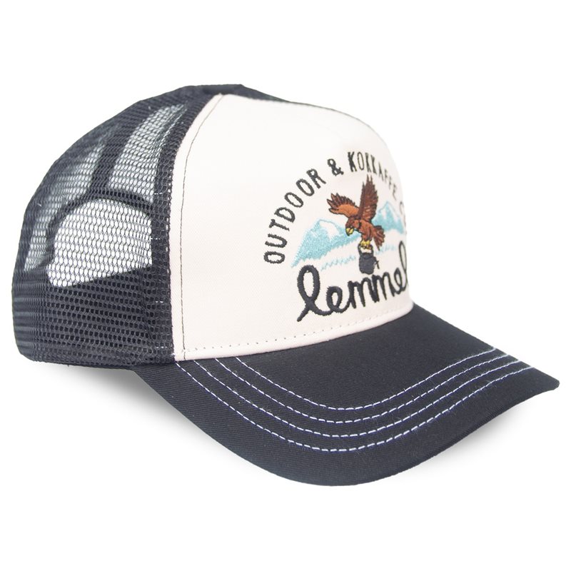 Lemmel Kaffe Keep On Truckin Mama Cap White/Black