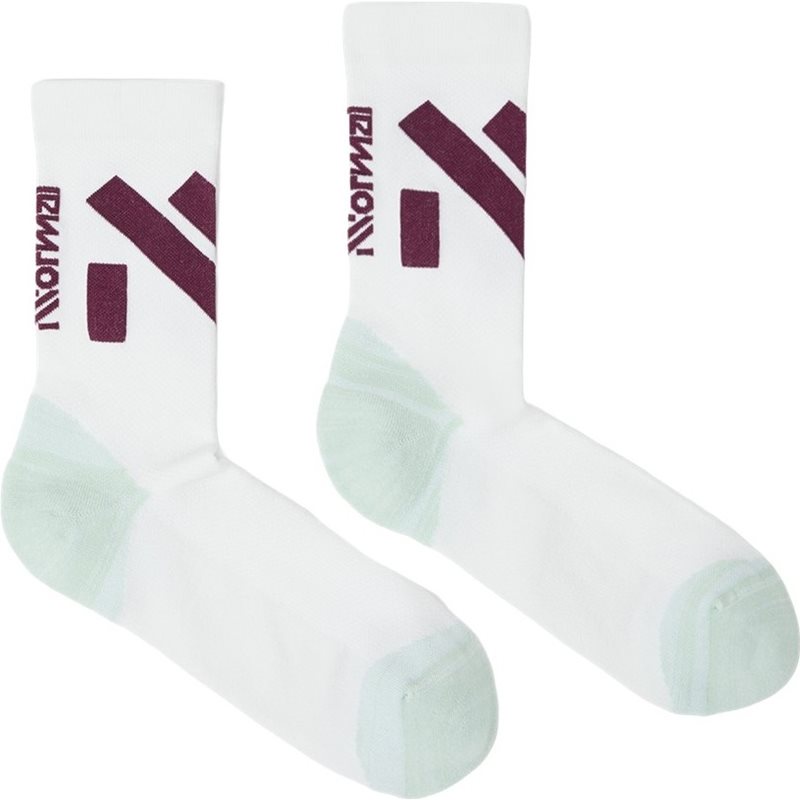 NNormal Race Sock White/Green White/Green L