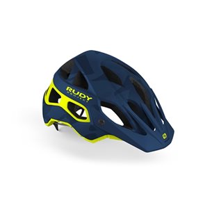 Rudy Project Helmet Protera Blue Camo/Yellow Fluo