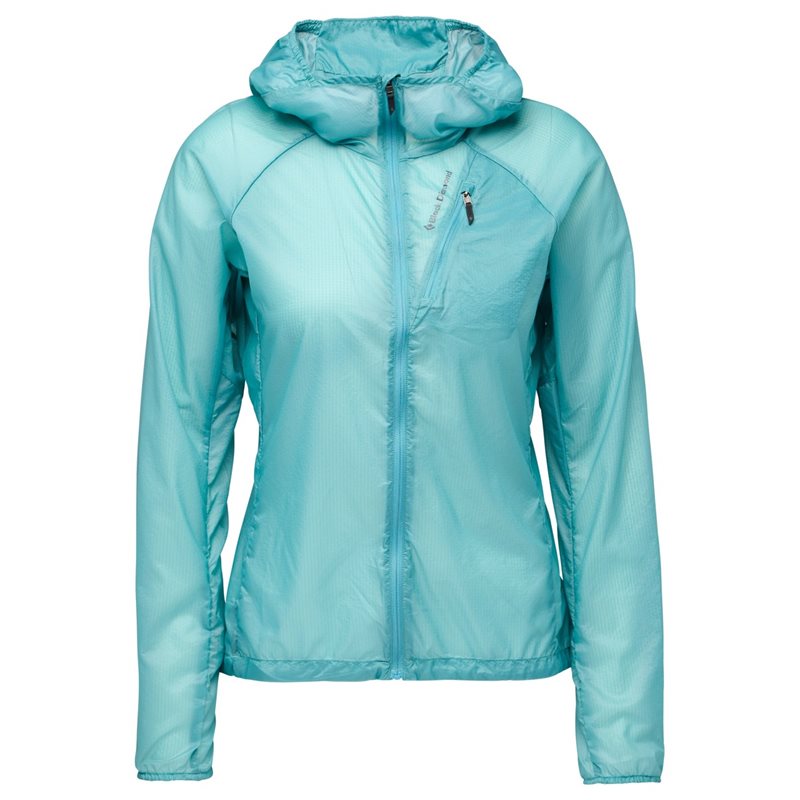 Black Diamond W Distance Wind Shell Glacier - S