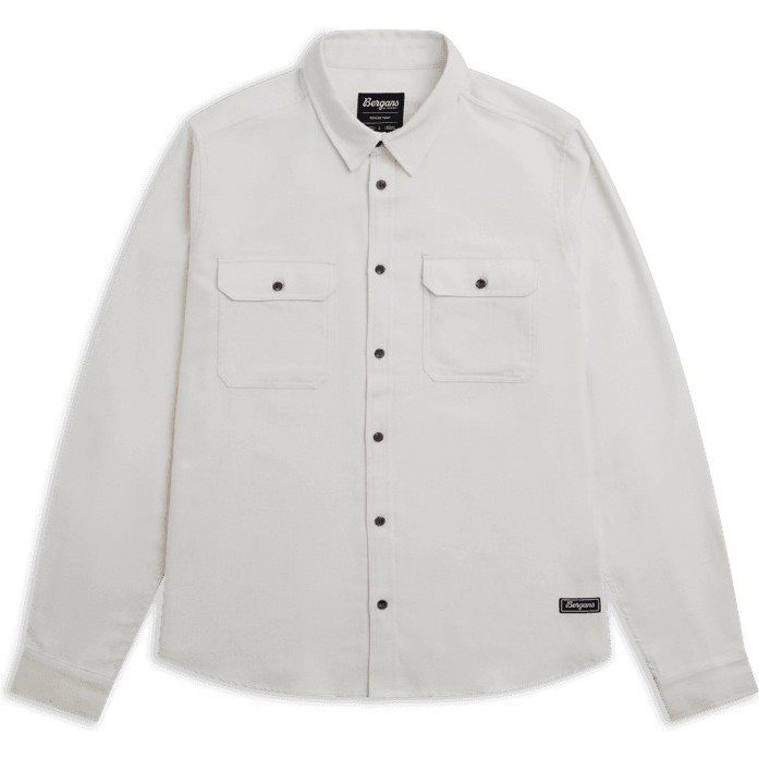 Bergans Nordmarka Flannel Shirt Men Arctic White - S