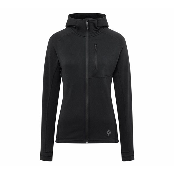 Black Diamond W Coefficient Hoody  Hoody Black