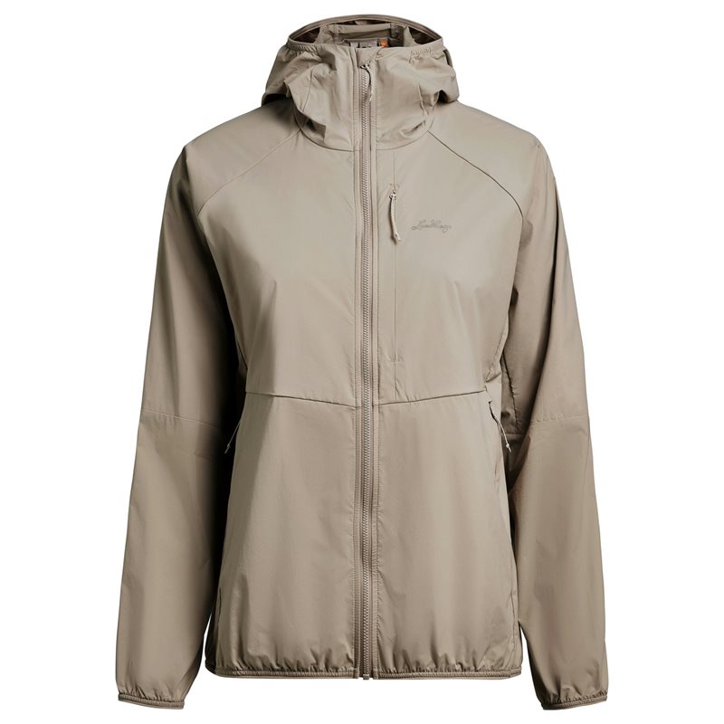 Lundhags Tived Light Windbreaker Jacket W Driftwood - M