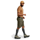 Lundhags Fulu Cargo Stretch Hybrid Shorts M Forest Green