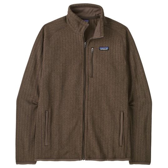 Patagonia M's Better Sweater Jkt Marlow Brown Rib Knit - S