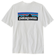 Patagonia M's P-6 Logo Responsibili-Tee Fiber White