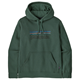 Patagonia M's P-6 Logo Uprisal Hoody P-6 Outline: Canopy Green