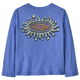 Patagonia Baby L/S Graphic T-Shirt Wavy Treelines: Diver Blue