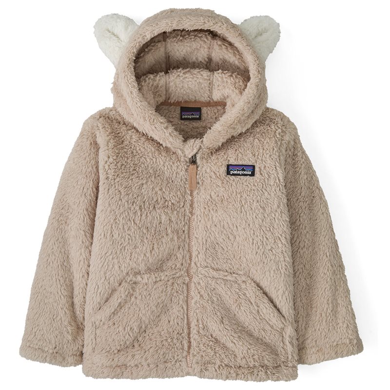 Patagonia Baby Furry Friends Hoody Shroom Taupe - 12M
