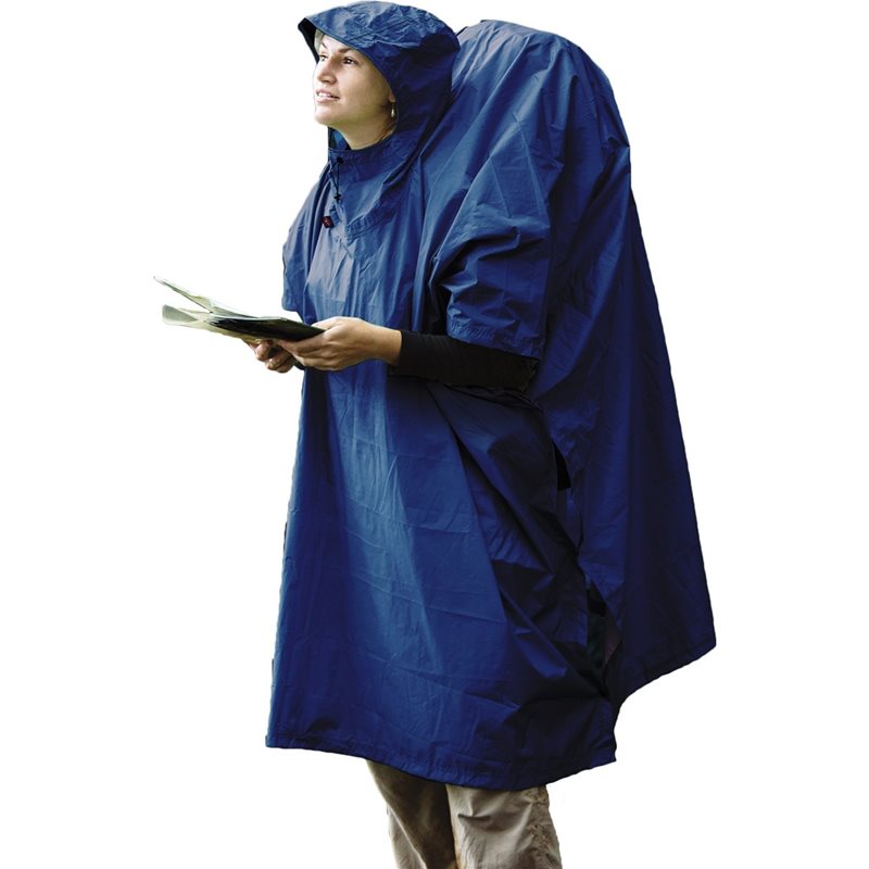 Sea to Summit 70D Tarp Poncho Blue