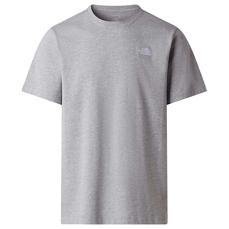 The North Face M Evolution Simple Dome Regular Short Sl Tnf Pale Grey Heather