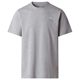 The North Face M Evolution Simple Dome Regular Short Sl Tnf Pale Grey Heather