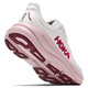 Hoka W Bondi 9 Wide White/Pink Opal